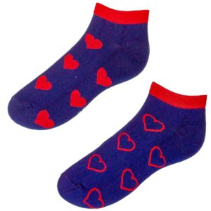 Veselé ponožky srdiečka