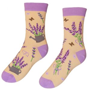 Veselé ponožky POHODKY Levanduľa