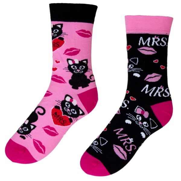Veselé ponožky POHODKY MRS. mačka