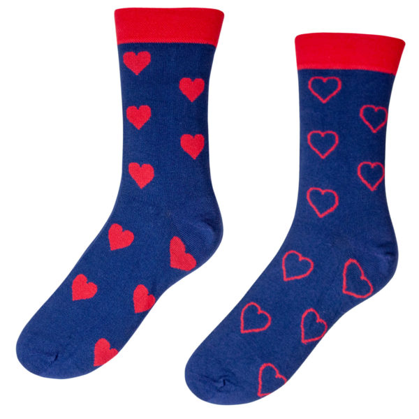 Dizajnové ponožky s láskou