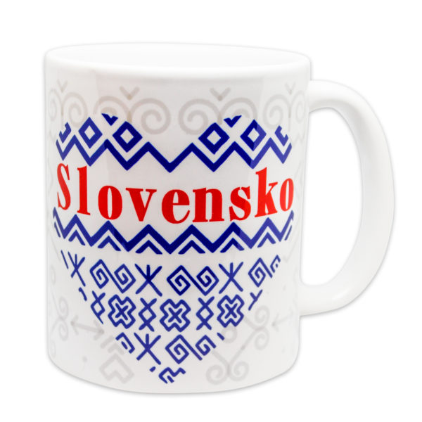 Srdiečkový hrnček s potlačou