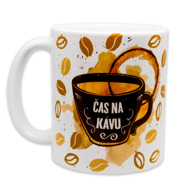 Veselý hrnček s nápisom
