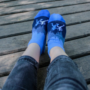 Veselé členkové ponožky – Bežec
