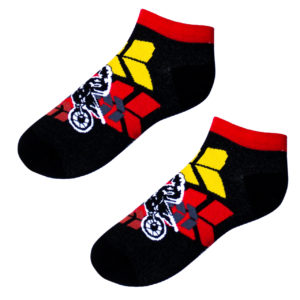 Členkové veselé ponožky – Motokros