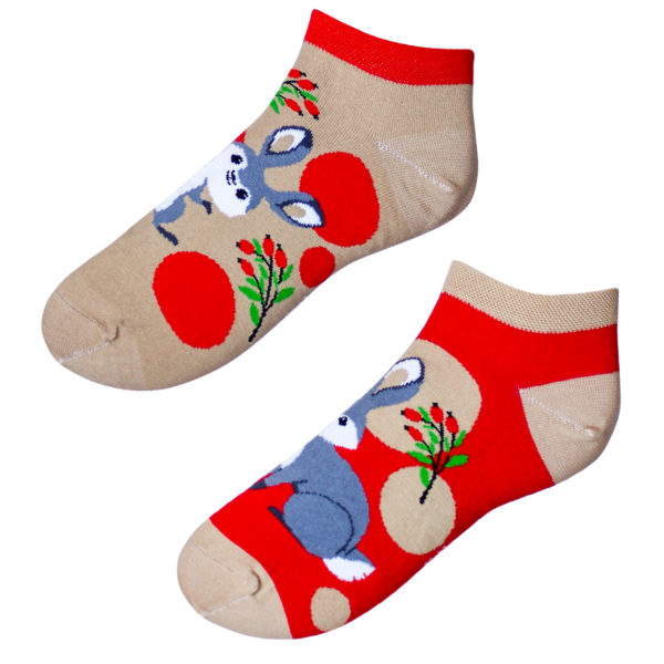 Členkové veselé ponožky – Zajac