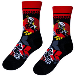 Veselé ponožky - Motokros (Veselé ponožky - Motokros