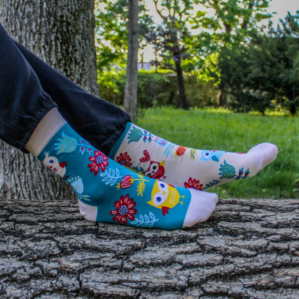 Veselé ponožky –Sova