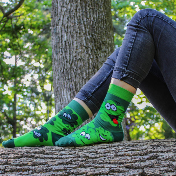 Veselé ponožky –Štvorlístok