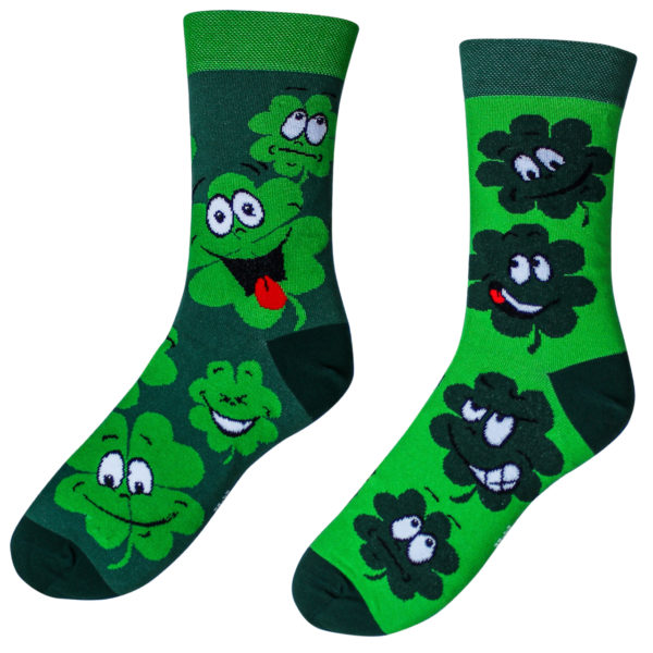 Veselé ponožky –Štvorlístok