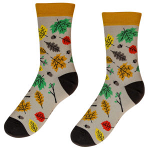 Veselé ponožky - Listy