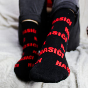 Veselé ponožky - Hasiči