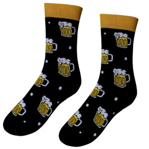 Veselé ponožky – S pivom